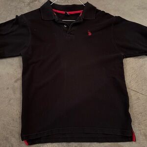 U.S. Polo Assn. Black Polo Shirt